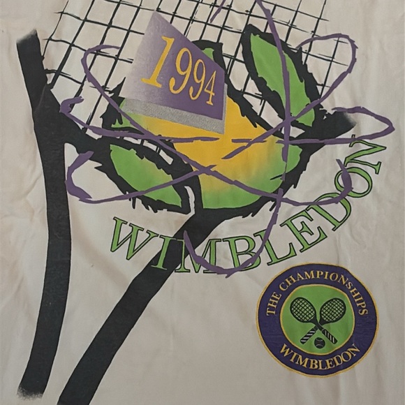Wimbledon 1994 Graphic Tee Large - Picture 9 of 13
